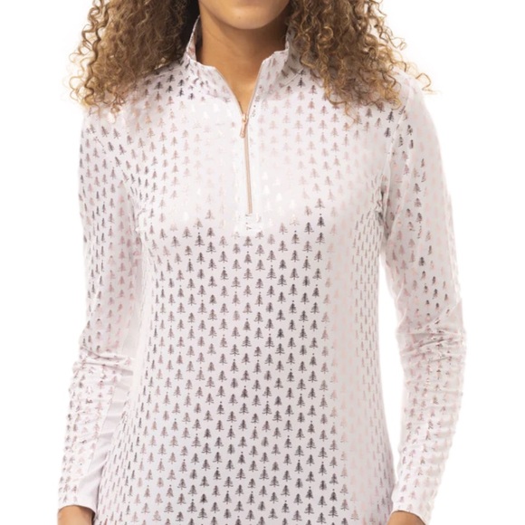 San Soleil Tops - San Soleil foil golf top